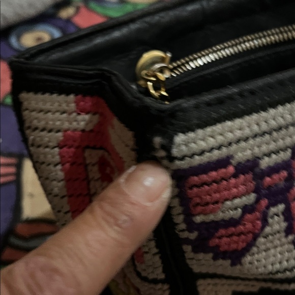 CHANEL Tote Bag Icon line CC CC Mark Chain knit Shoulder Bag knit Multicolore - Picture 7 of 8